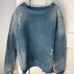 Treasure & Bond Girls Denim Top